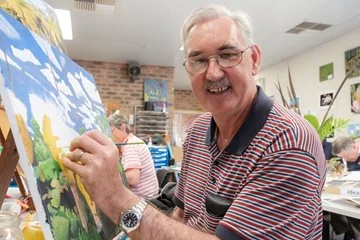 John loves the variety at Rise Arts Hub