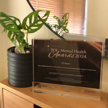Rise wins Diversity & Inclusion Award at the WA Mental Health Awards!