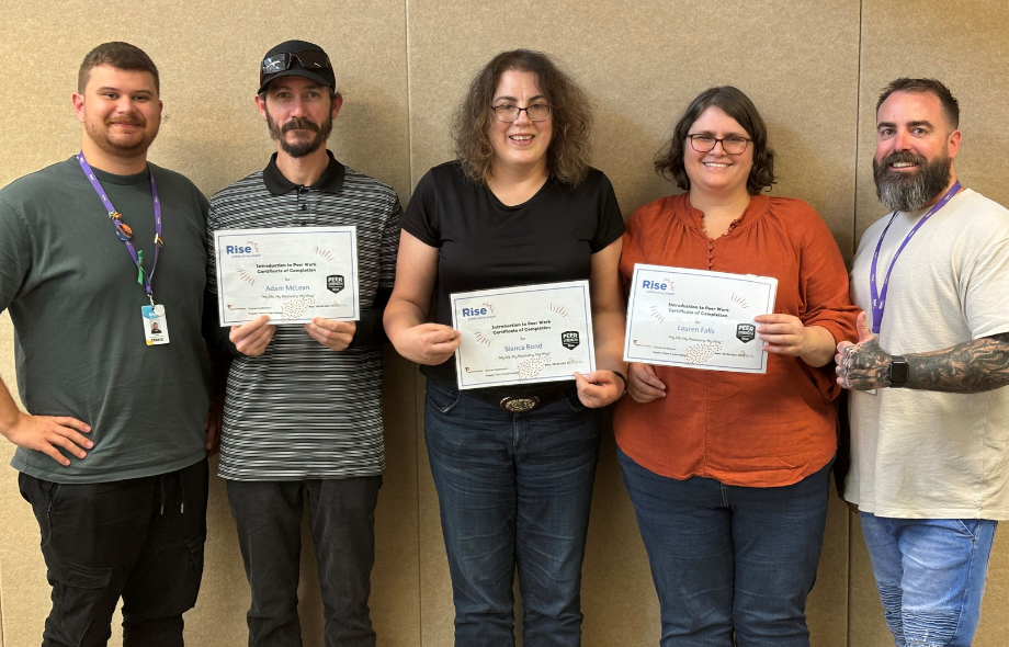 Celebrating The Success Of Our Recent Peer Worker Course | Rise | Rise